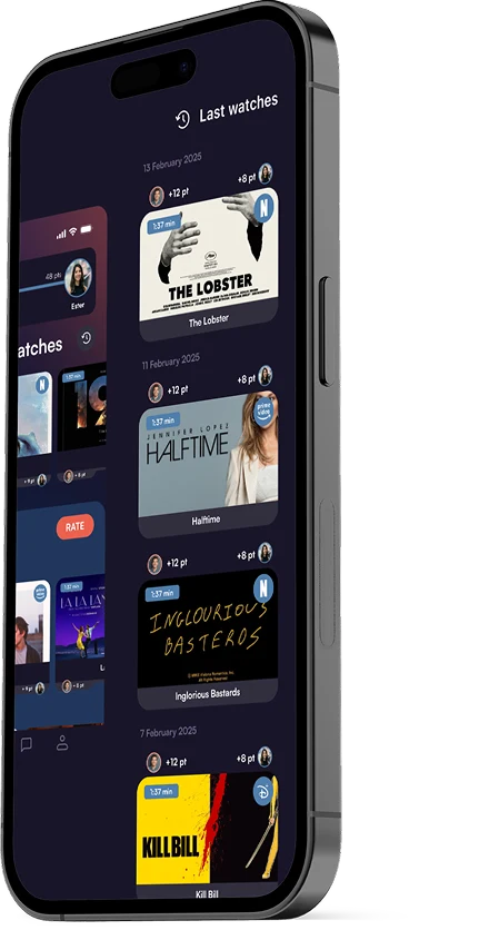App screen: the couple&rsquo;s last watches